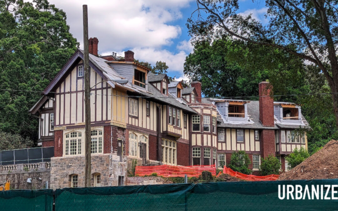 Historic Tudor mansion’s conversion to condos barrels ahead